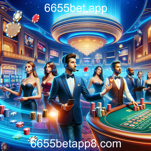 A Experiência Imersiva do Cassino ao Vivo no 6655bet.app
